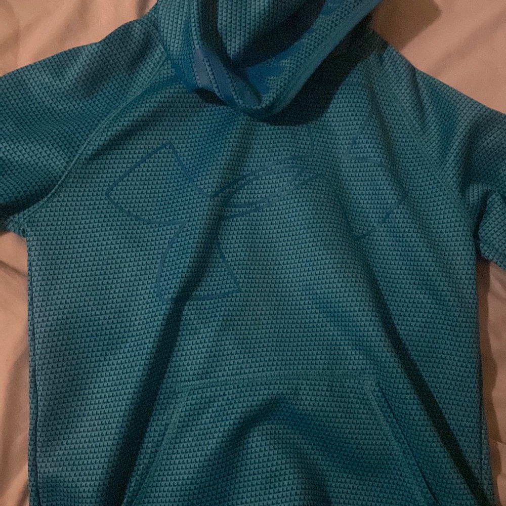 Under Armour blue hoodie size medium in kids